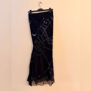 Rick Owens Calf Bias Skirt